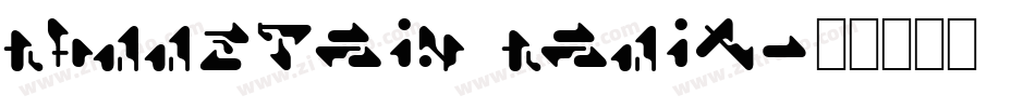 Rammstein Remix字体转换